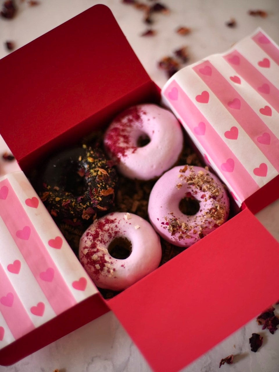 CANINE Valentine's Box 🐾 Grain-Free Le Donut